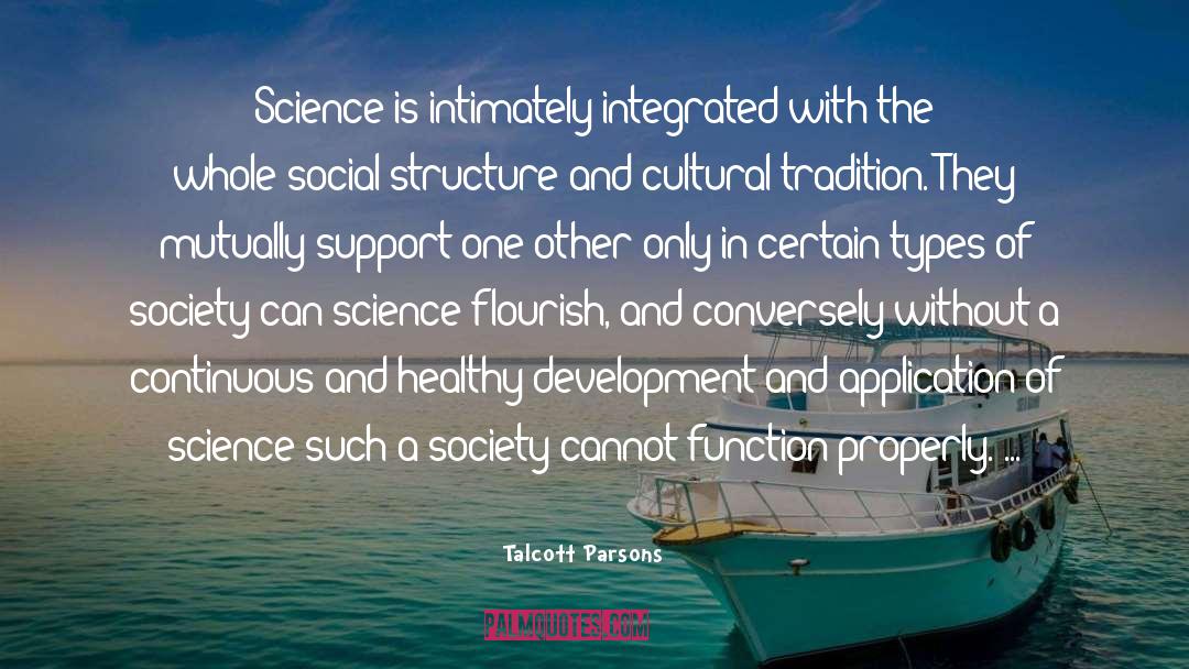 Dogmatic Science quotes by Talcott Parsons