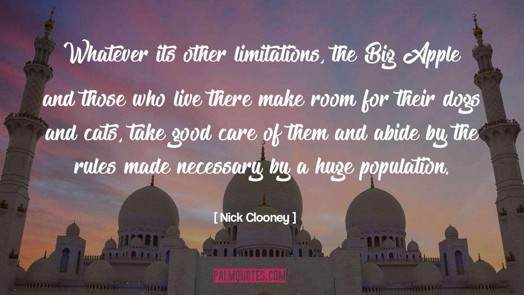 Dogs And Cats quotes by Nick Clooney