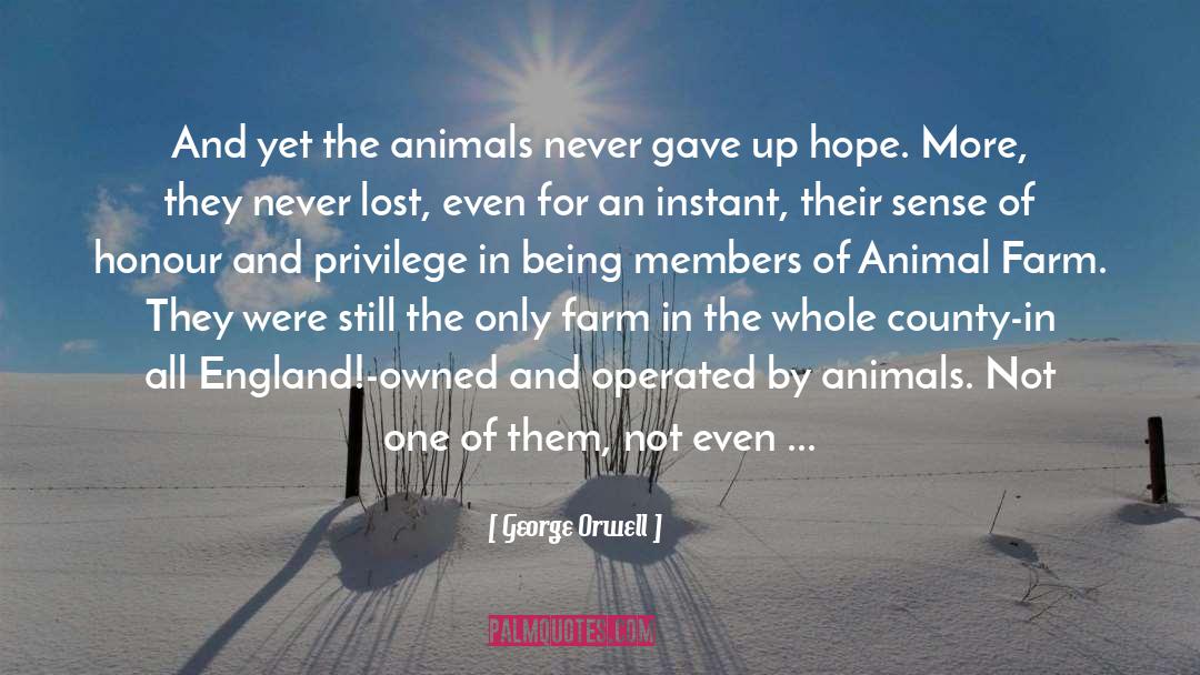 Dogs In Animal Farm quotes by George Orwell