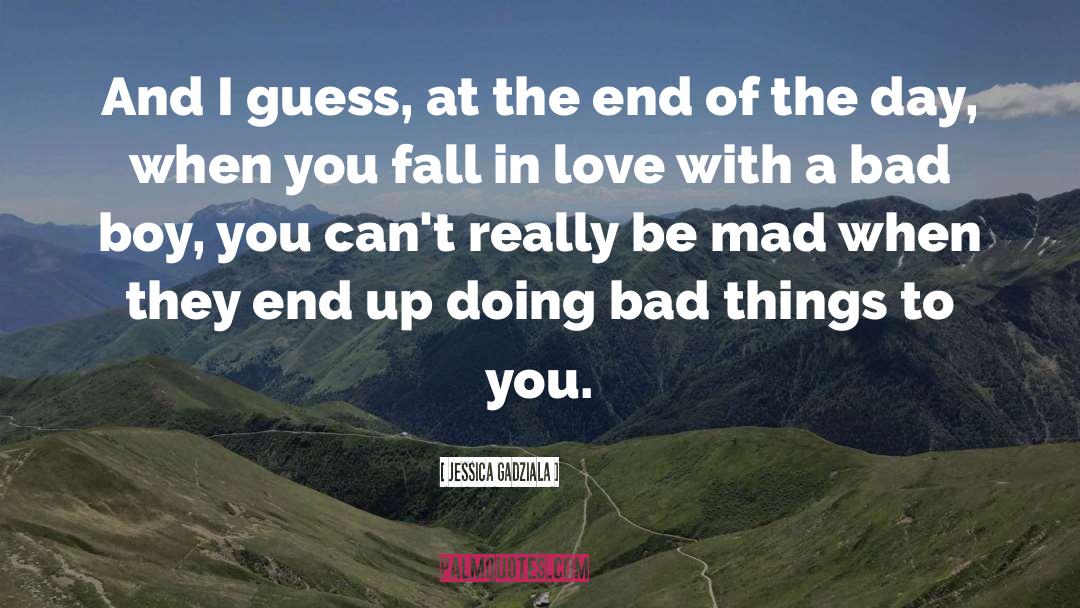 Doing Bad quotes by Jessica Gadziala