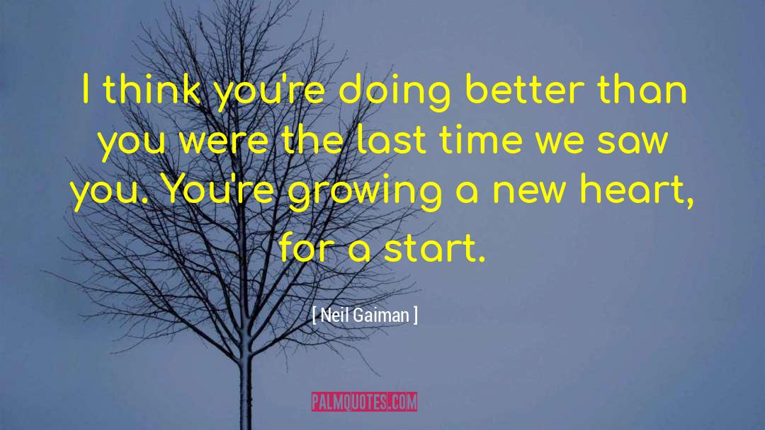 Doing Better quotes by Neil Gaiman