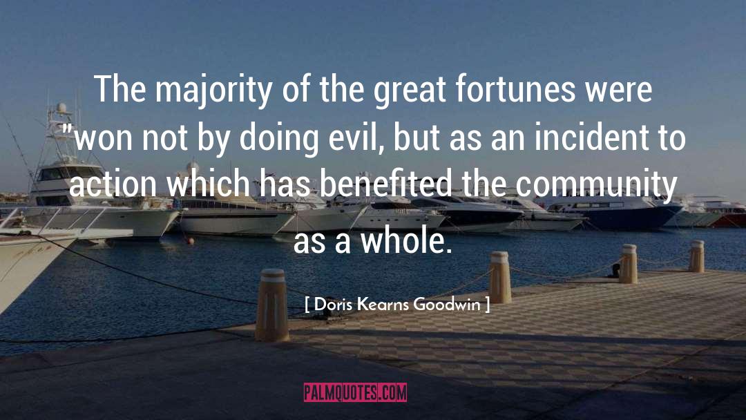 Doing Evil quotes by Doris Kearns Goodwin