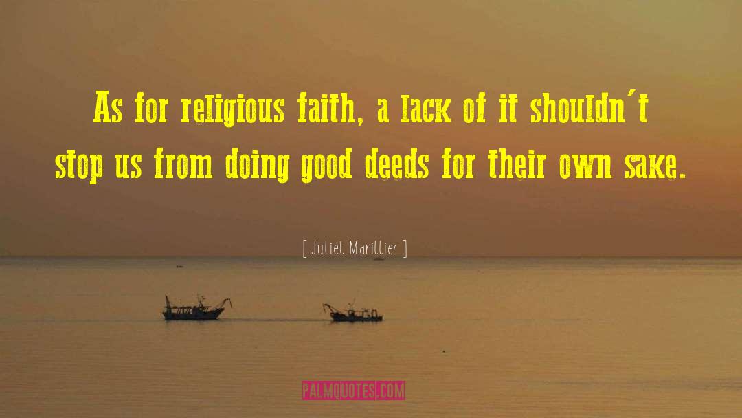 Doing Good quotes by Juliet Marillier