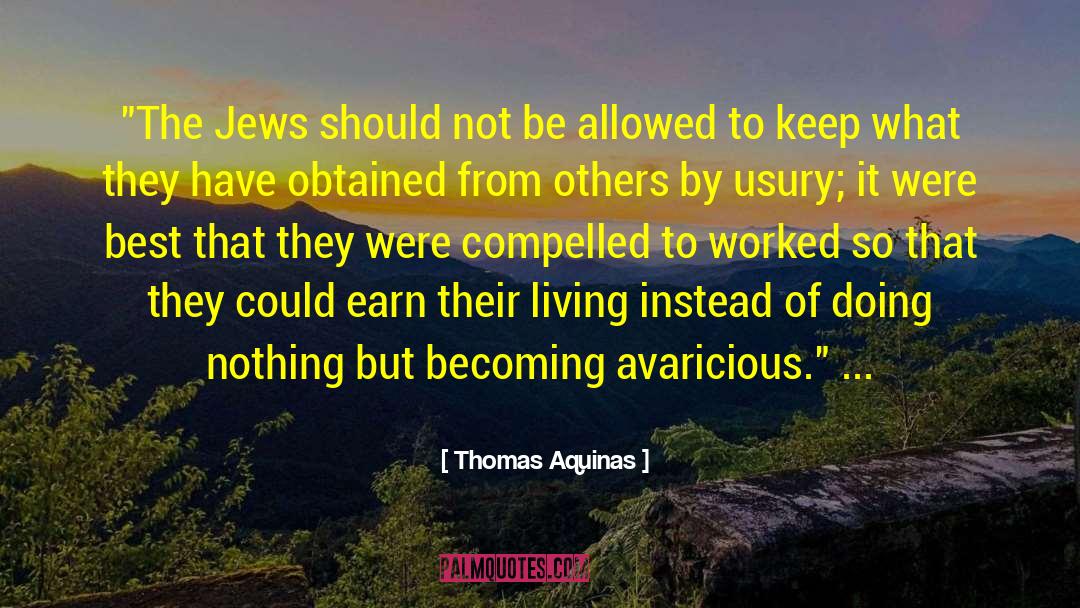 Doing Nothing quotes by Thomas Aquinas
