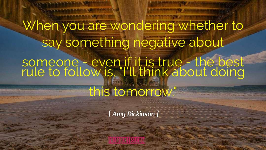 Doing Something Else quotes by Amy Dickinson
