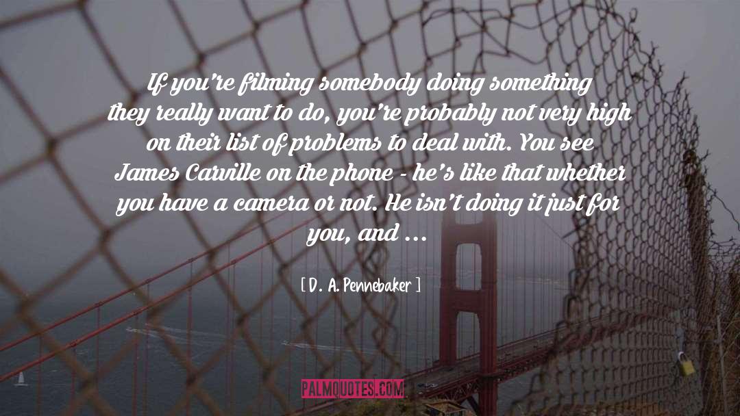 Doing Something U Love quotes by D. A. Pennebaker