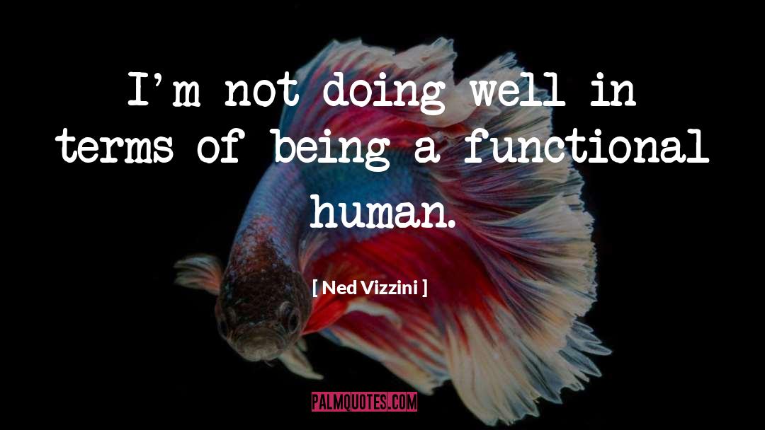 Doing Well quotes by Ned Vizzini