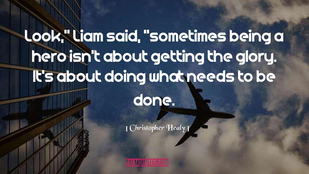 Doing What Needs To Be Done quotes by Christopher Healy