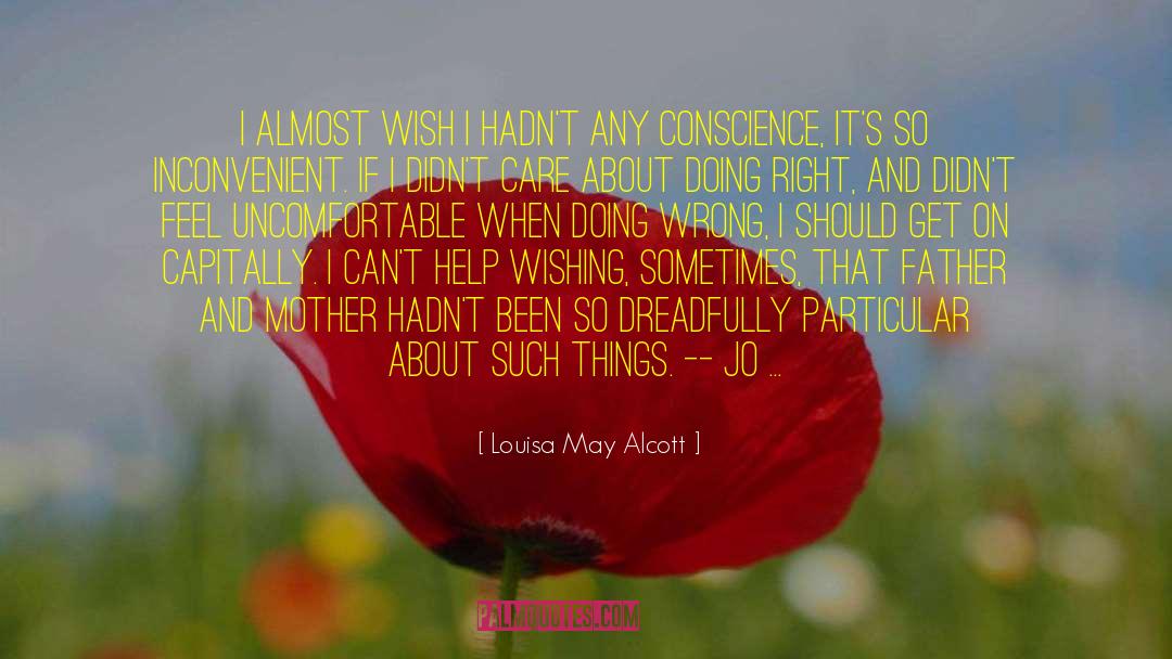 Doing Wrong quotes by Louisa May Alcott