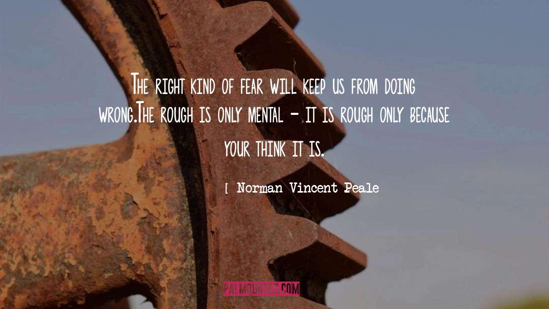 Doing Wrong quotes by Norman Vincent Peale