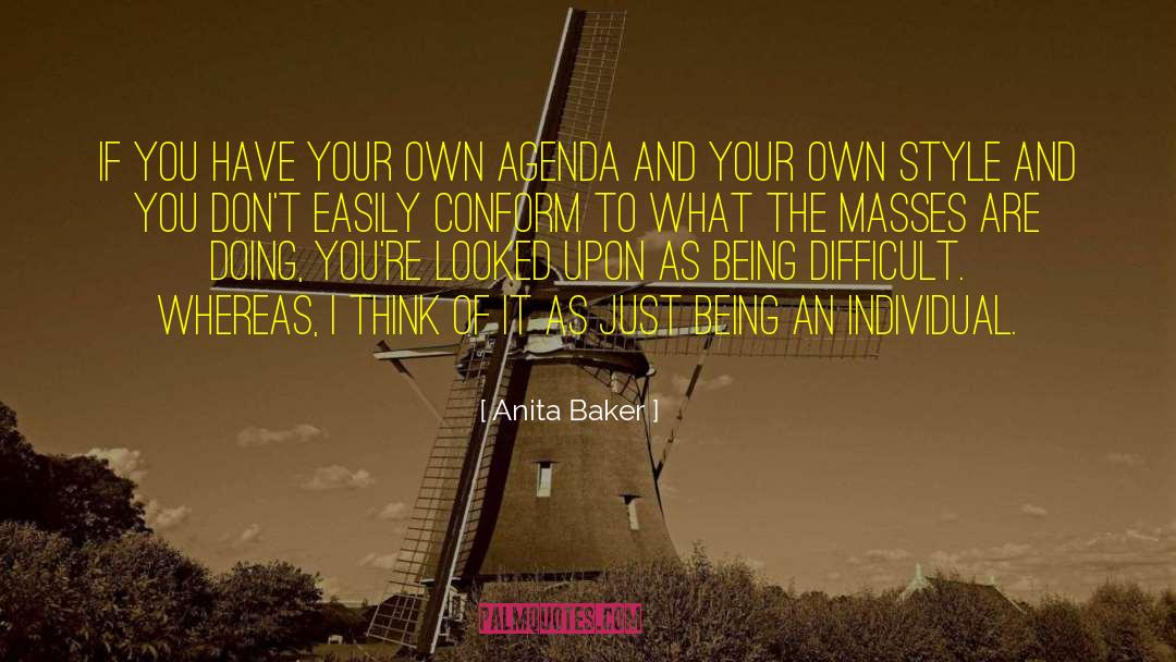 Doing Your Own Thing quotes by Anita Baker