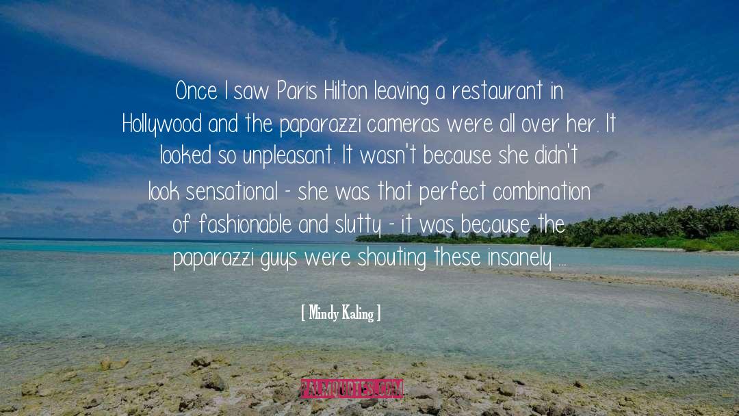 Dolcelatte Restaurant quotes by Mindy Kaling