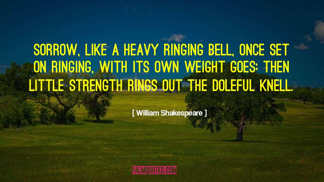 Doleful quotes by William Shakespeare