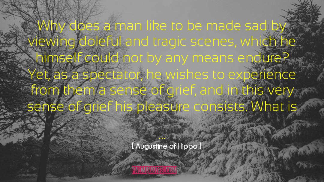 Doleful quotes by Augustine Of Hippo