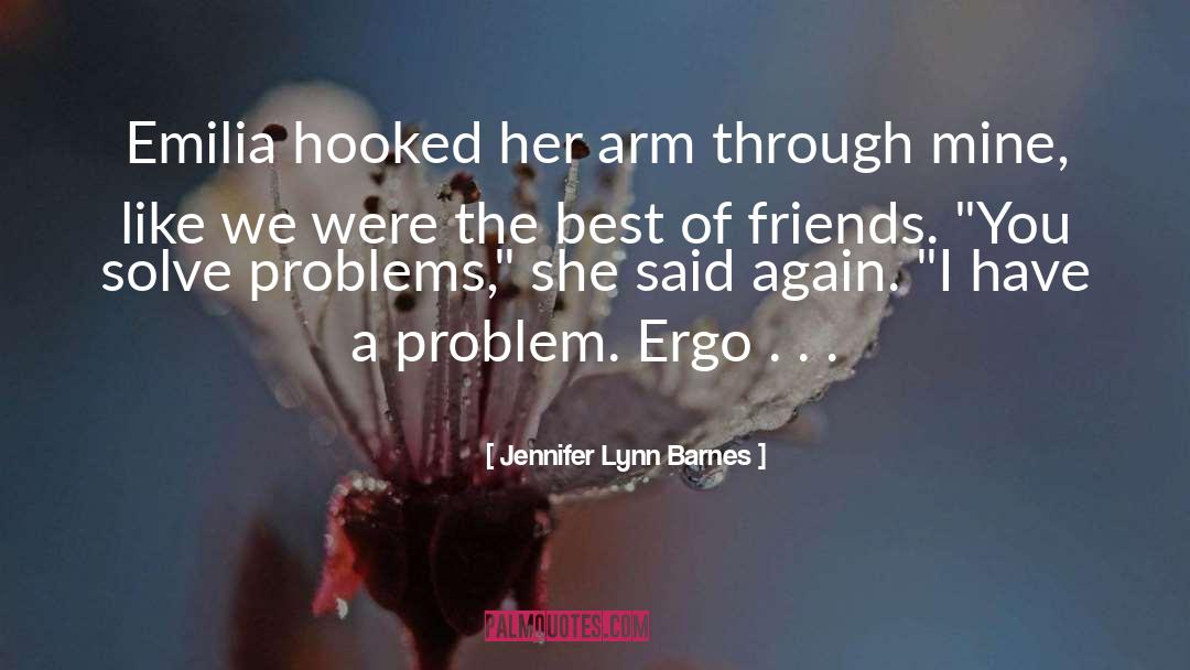 Doleo Ergo quotes by Jennifer Lynn Barnes