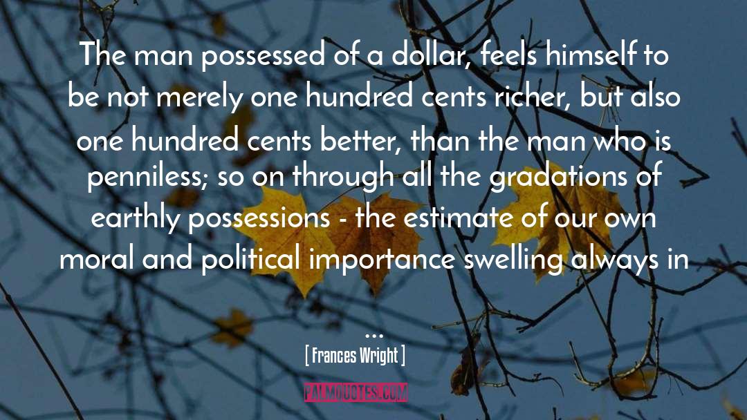 Dollar quotes by Frances Wright