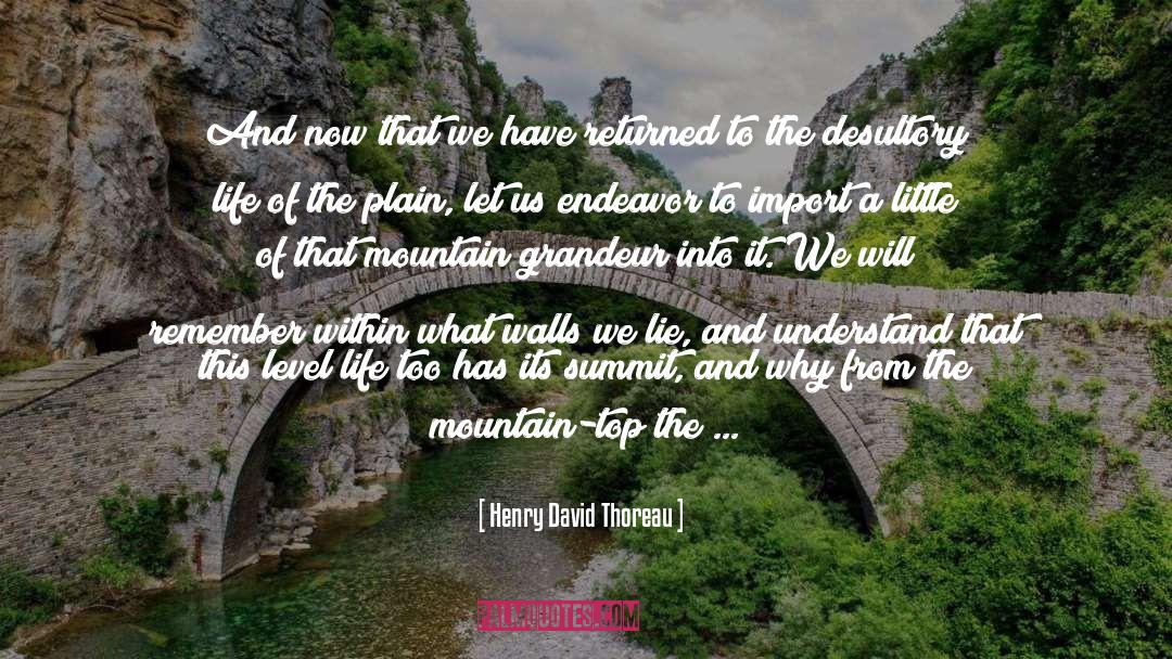 Dolmens In The Blue Mountain quotes by Henry David Thoreau
