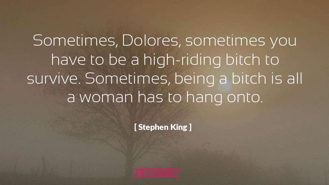 Dolores quotes by Stephen King