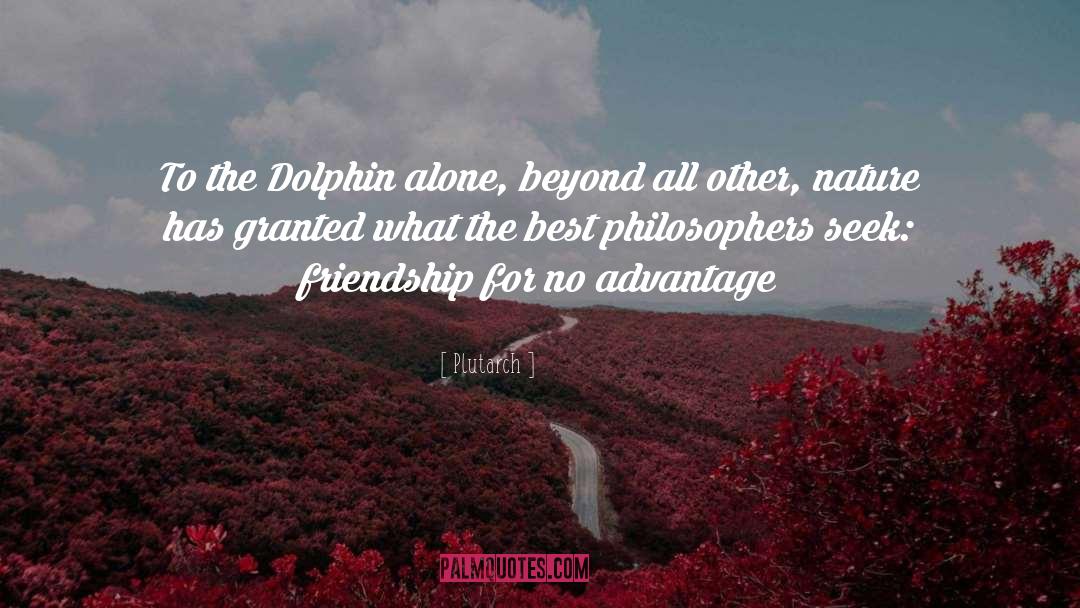 Dolphin quotes by Plutarch