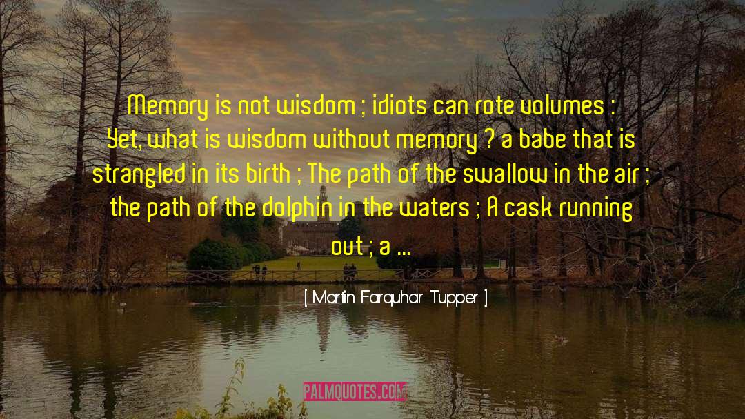 Dolphin quotes by Martin Farquhar Tupper