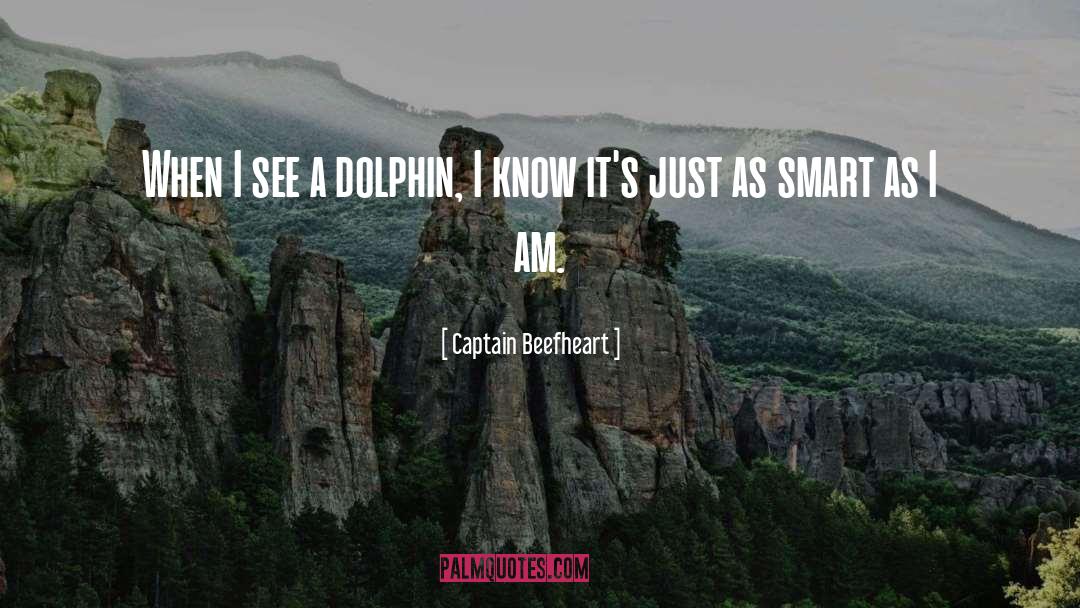 Dolphin quotes by Captain Beefheart