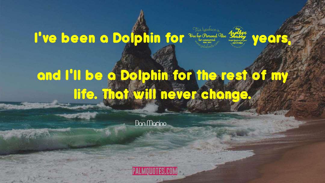 Dolphin quotes by Dan Marino