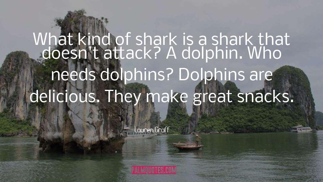 Dolphin quotes by Lauren Groff