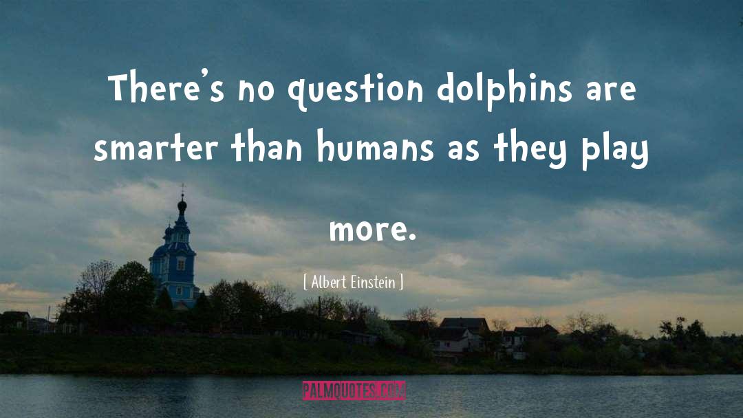 Dolphins quotes by Albert Einstein