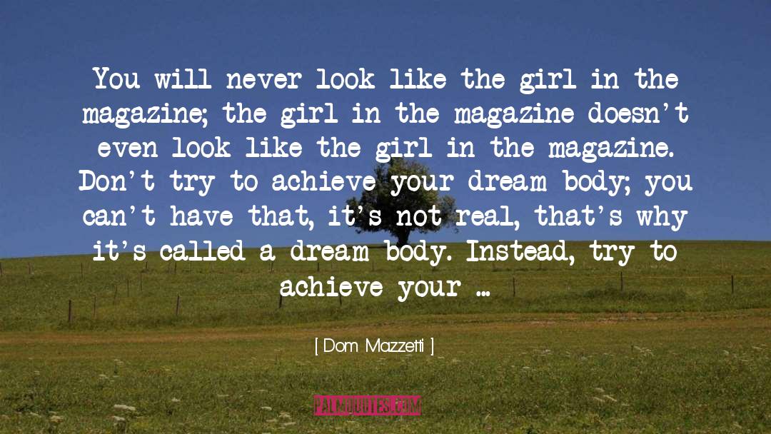 Dom quotes by Dom Mazzetti