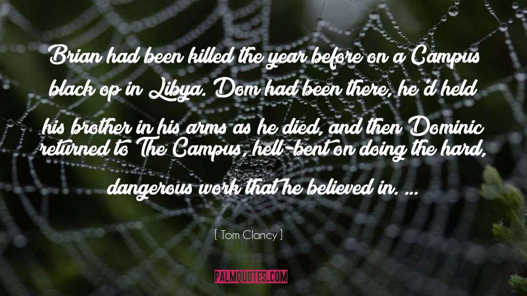 Dom quotes by Tom Clancy