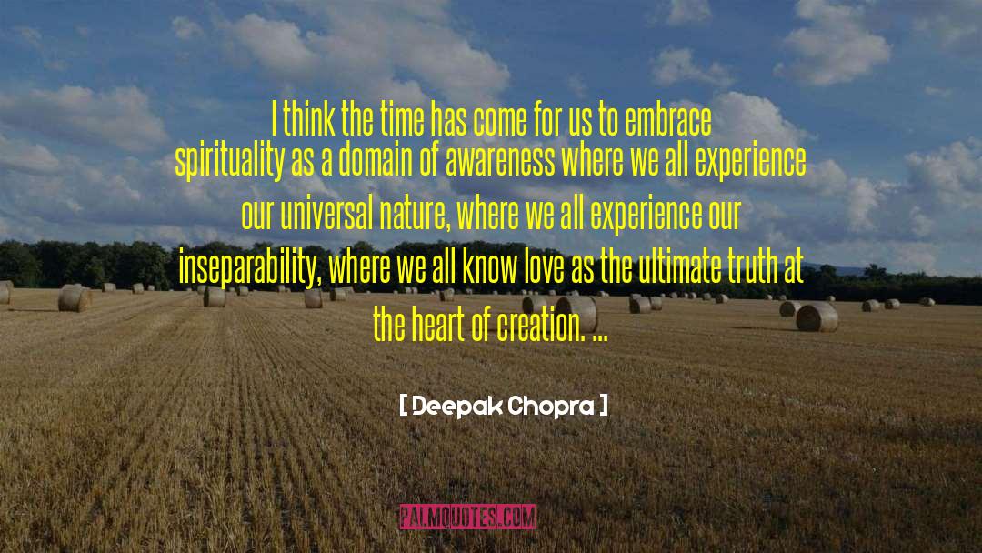 Domain quotes by Deepak Chopra