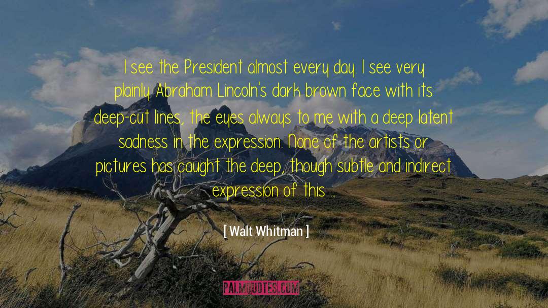 Dombrowski Eye quotes by Walt Whitman
