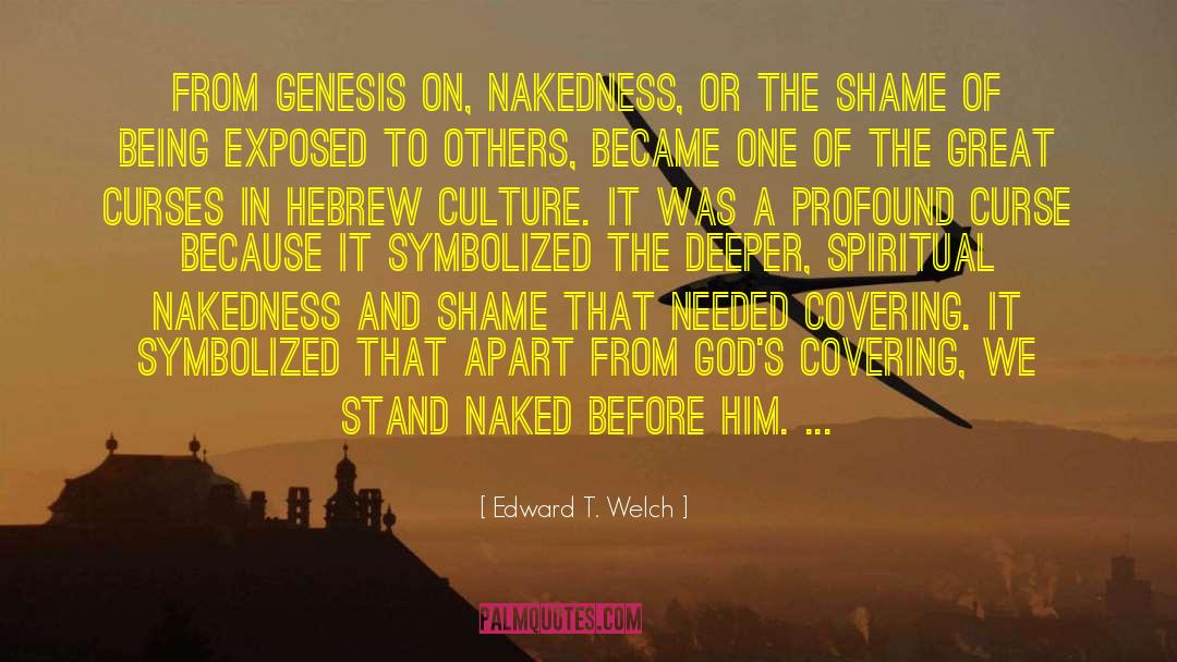 Domem In Hebrew quotes by Edward T. Welch