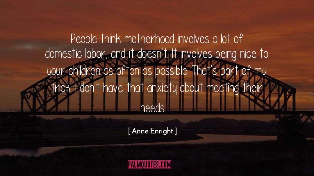 Domestic Abus quotes by Anne Enright