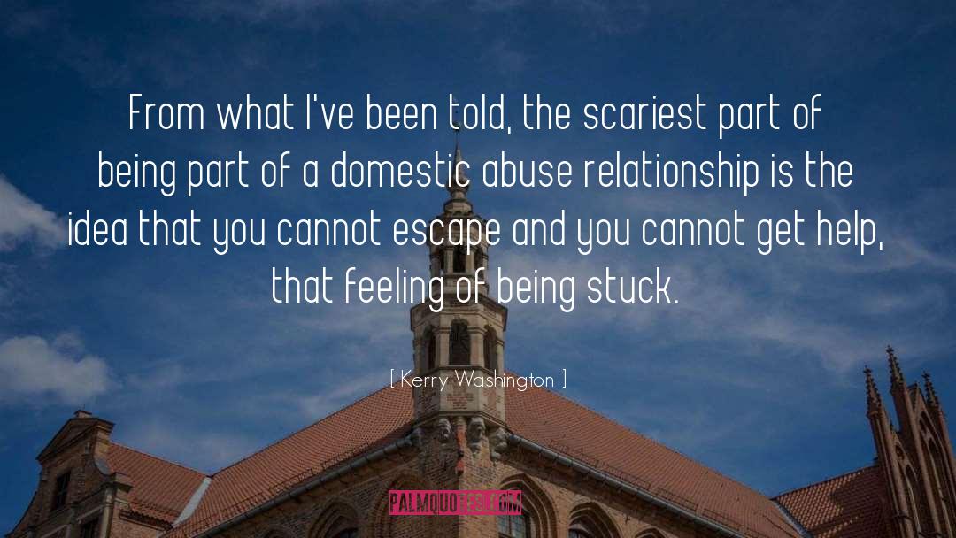 Domestic Abuse quotes by Kerry Washington