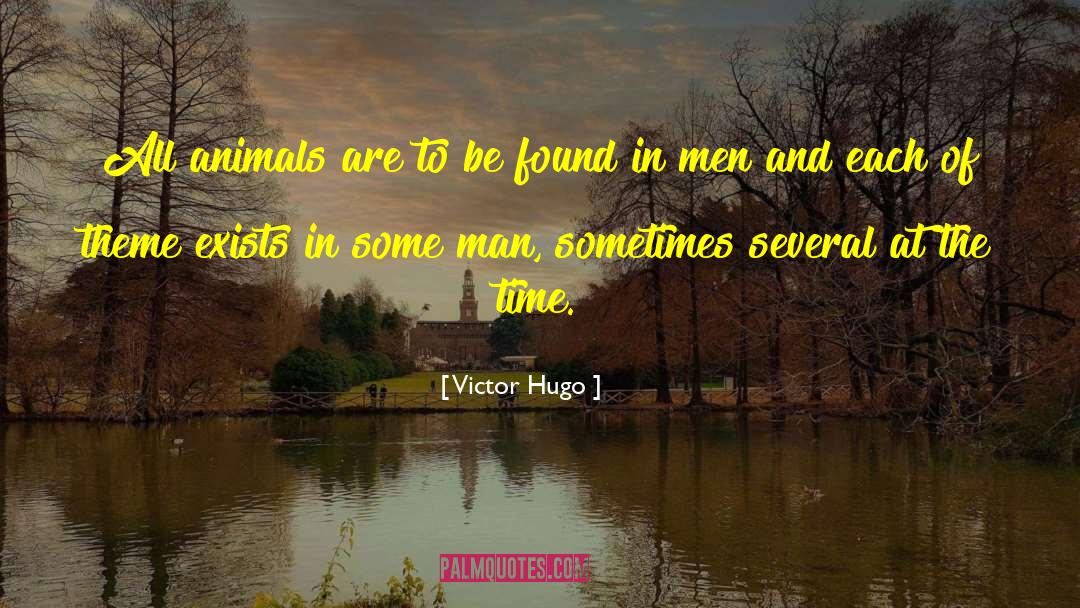 Domestic Animals quotes by Victor Hugo