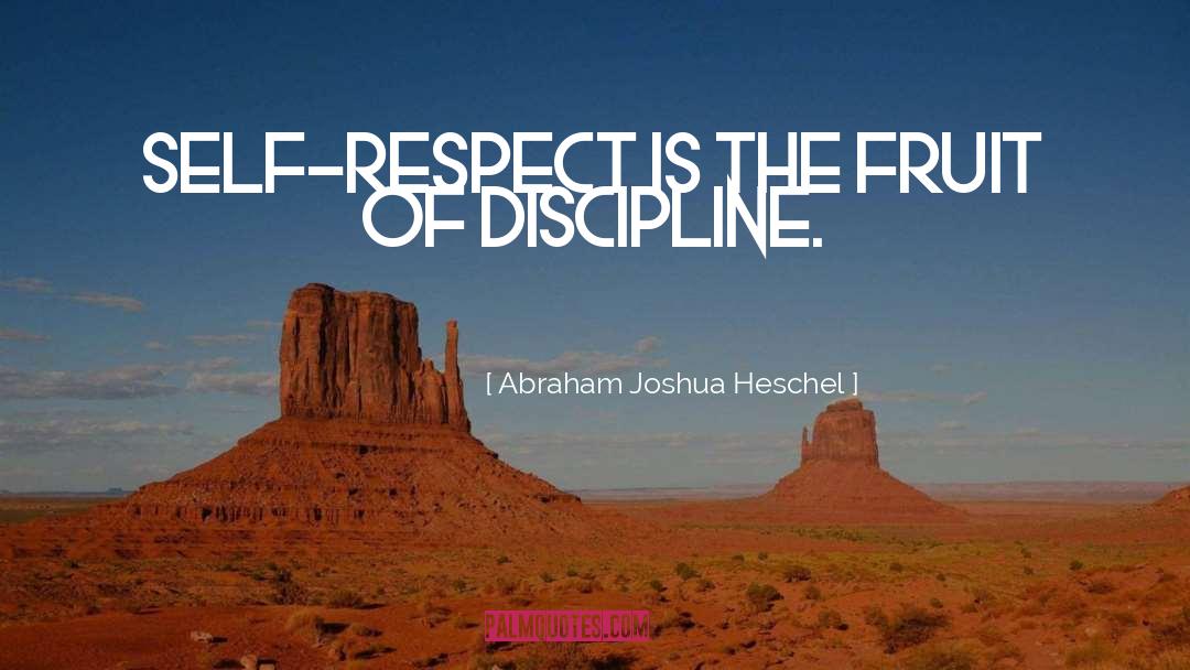 Domestic Discipline quotes by Abraham Joshua Heschel