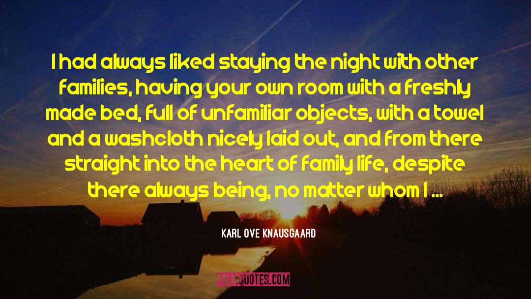 Domestic Life quotes by Karl Ove Knausgaard