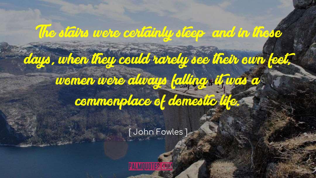 Domestic Life quotes by John Fowles