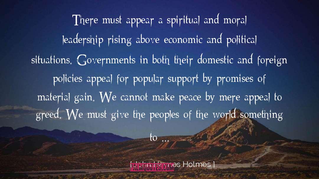 Domestic Partnerships quotes by John Haynes Holmes