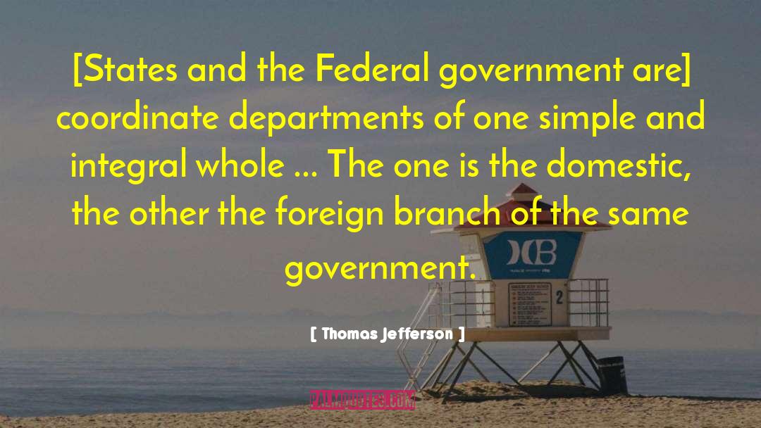 Domestic Partnerships quotes by Thomas Jefferson