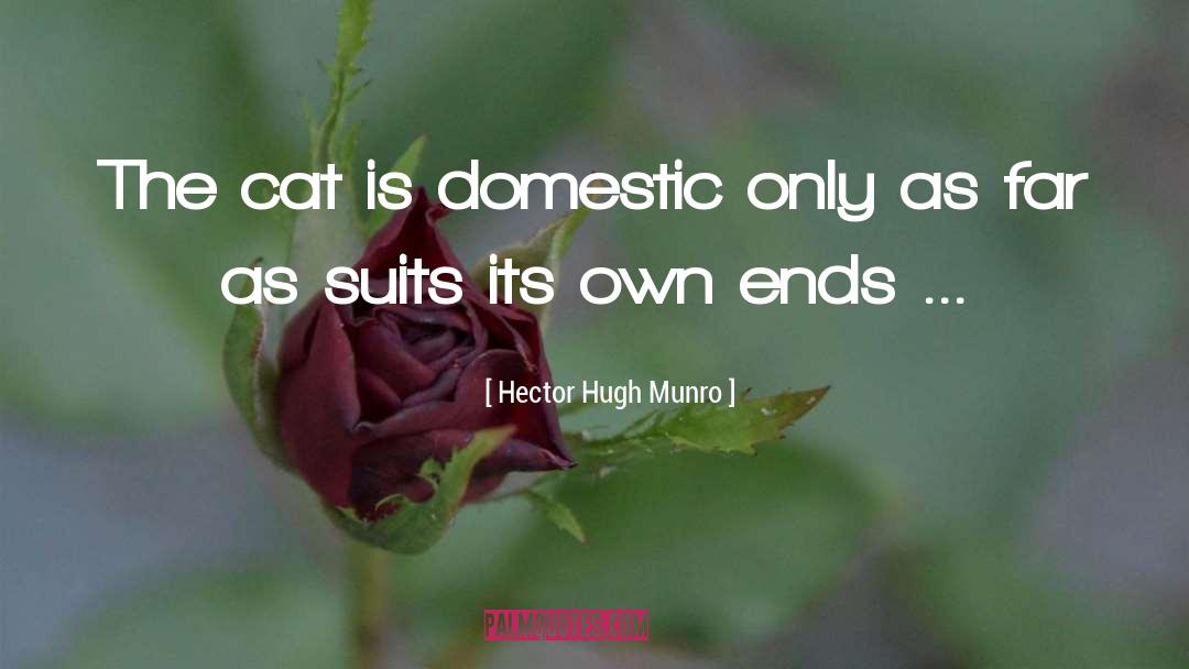 Domestic quotes by Hector Hugh Munro