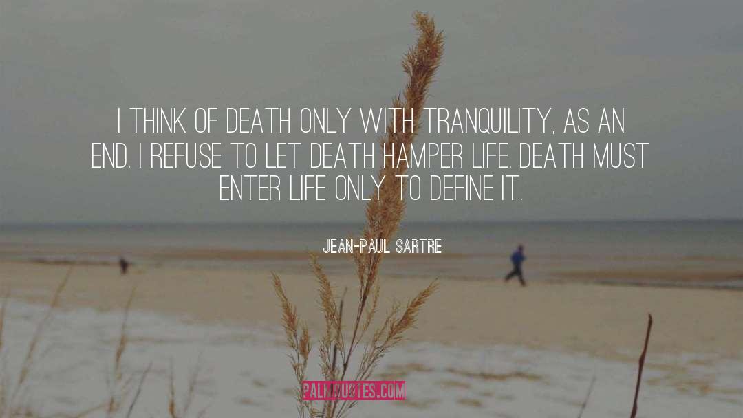 Domestic Tranquility quotes by Jean-Paul Sartre