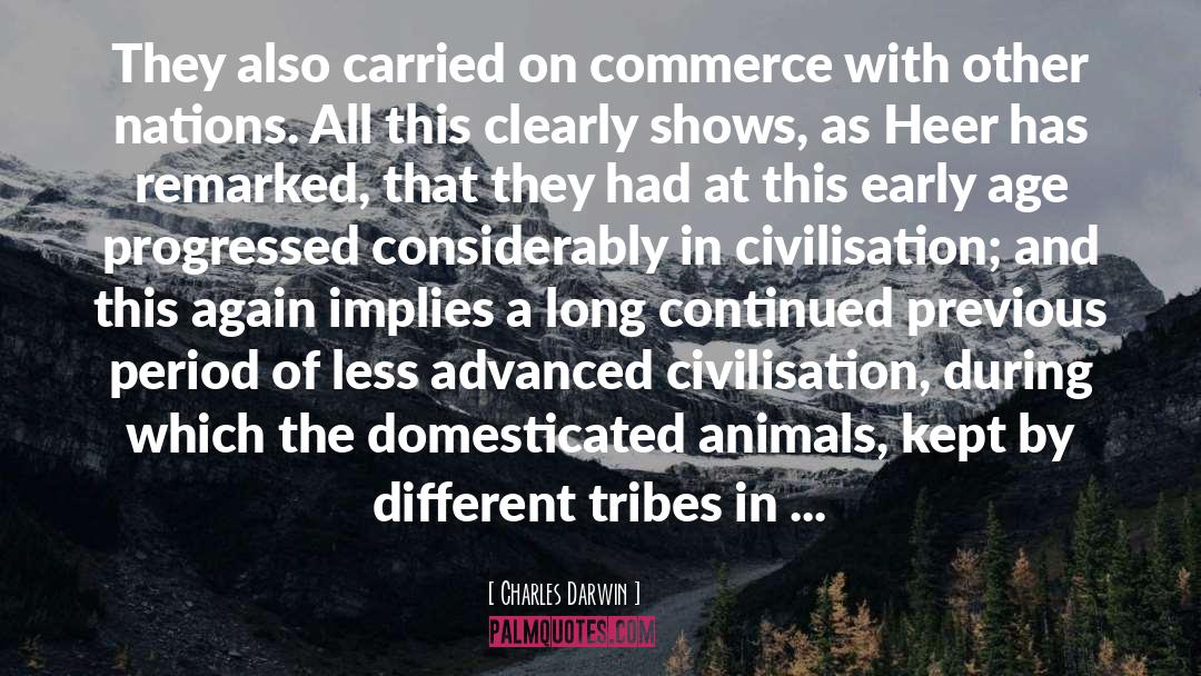 Domesticated Animals quotes by Charles Darwin