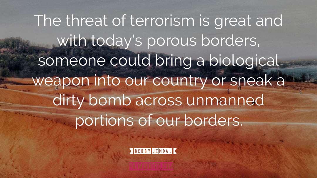 Dometic Terrorism quotes by Bobby Jindal