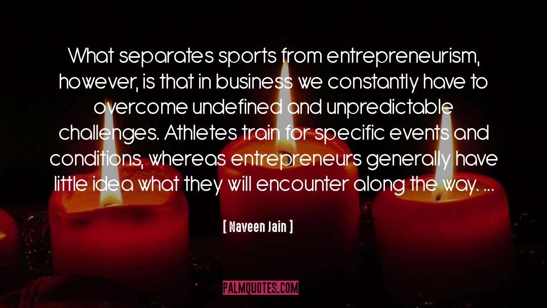 Dominance In Sports quotes by Naveen Jain