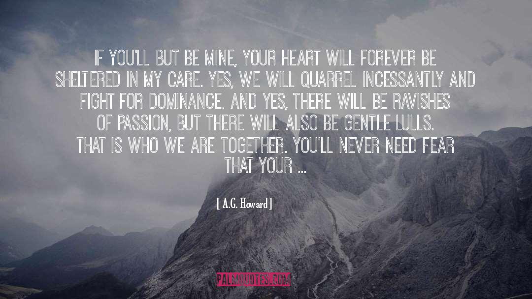 Dominance quotes by A.G. Howard