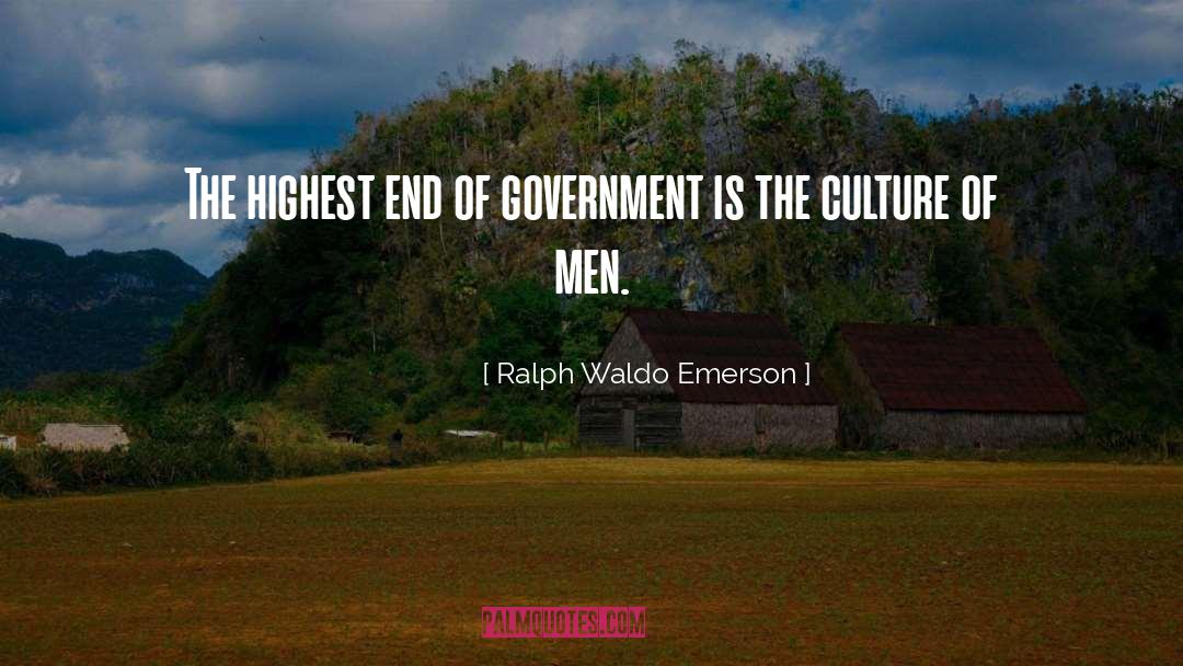 Dominant Culture quotes by Ralph Waldo Emerson