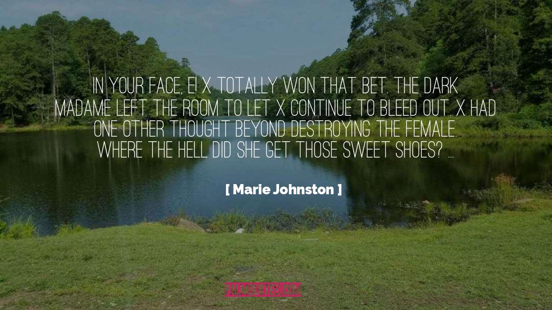 Dominant Female quotes by Marie Johnston