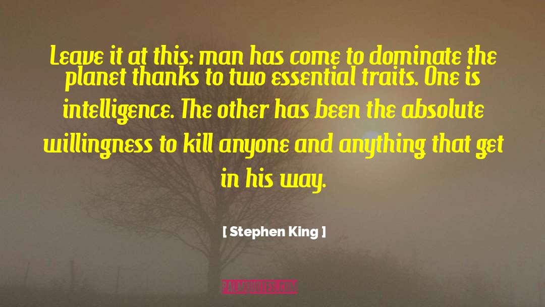 Dominate quotes by Stephen King